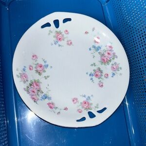 Vintage 1930 s  Roman Germany Cake Plate Made in Germany